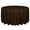 Brown, variant on Ultimate Textile (3 Pack) Faux Burlap - Havana 96-Inch Round Tablecloth - Basket Weave, Chocolate Brown