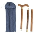thumbnail image 1 of Bastón de madera para caminar ligero duradero que proporciona un rendimiento estable bastón plegable para exteriores e interiores ANGGREK Otros, 1 of 8