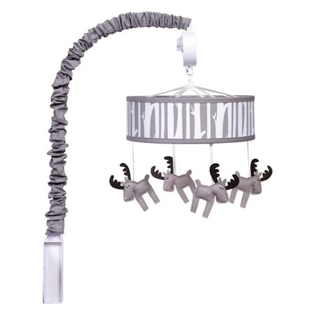 UPC: 0846216057885 | Gray Moose Musical Mobile by Trend Lab