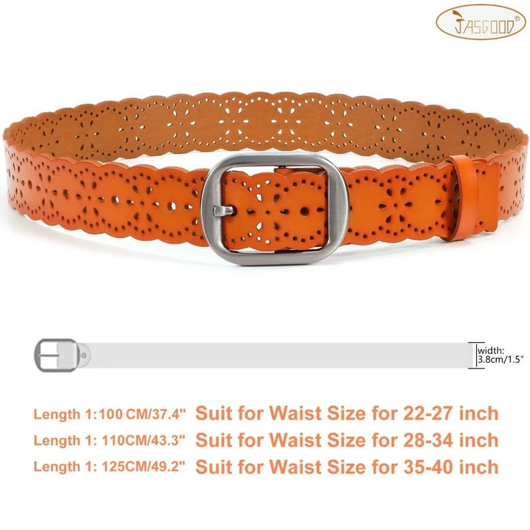 Ladies orange belt cheap