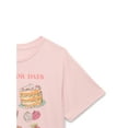 thumbnail image 3 of Wonder Nation Girls Dessert for Days Graphic Tee with Short Sleeves, Sizes 4-18, 3 of 3