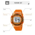 thumbnail image 6 of SKMEI Men's Digital Watch, Silicone Band Outdoor Sport with Dual Time, Stopwatch, Alarm, Countdown and EL Backlight, Cool Style for Sports, 6 of 6