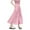 Pink1, variant on Jalioing Girl's High Waist Palazzo Pants Wide Leg Baggy Casual Summer Trousers Kids Loose Lounge Pants with Pocket