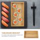 thumbnail image 5 of Bandeja de madera para servir, plato de madera, platos de frutas, bandeja de madera pequeña rectangular natural para fiestas, aperitivos de queso, 5 of 6