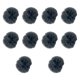 thumbnail image 3 of Juego de 10 protectores de micrófono con cancelación de ruido y protección contra el viento para micrófonos peludos Gris oscuro, 3 of 9