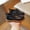 Black, variant on YHAJDS Girls Solid Color Leather Flat Sandals Slip On Summer Dress Shoes Soft