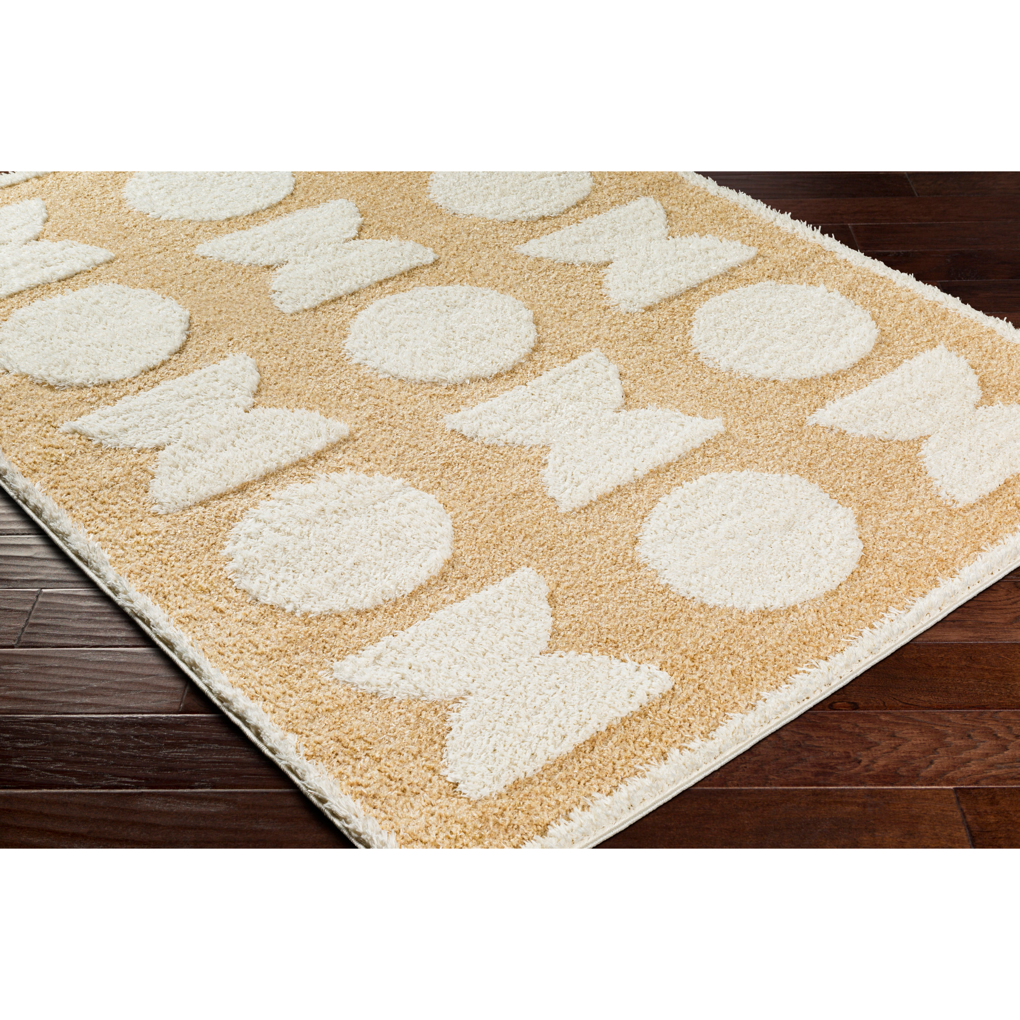 Artistic Weavers  Yellow 5' x 8'  Rectangle Area Rug
