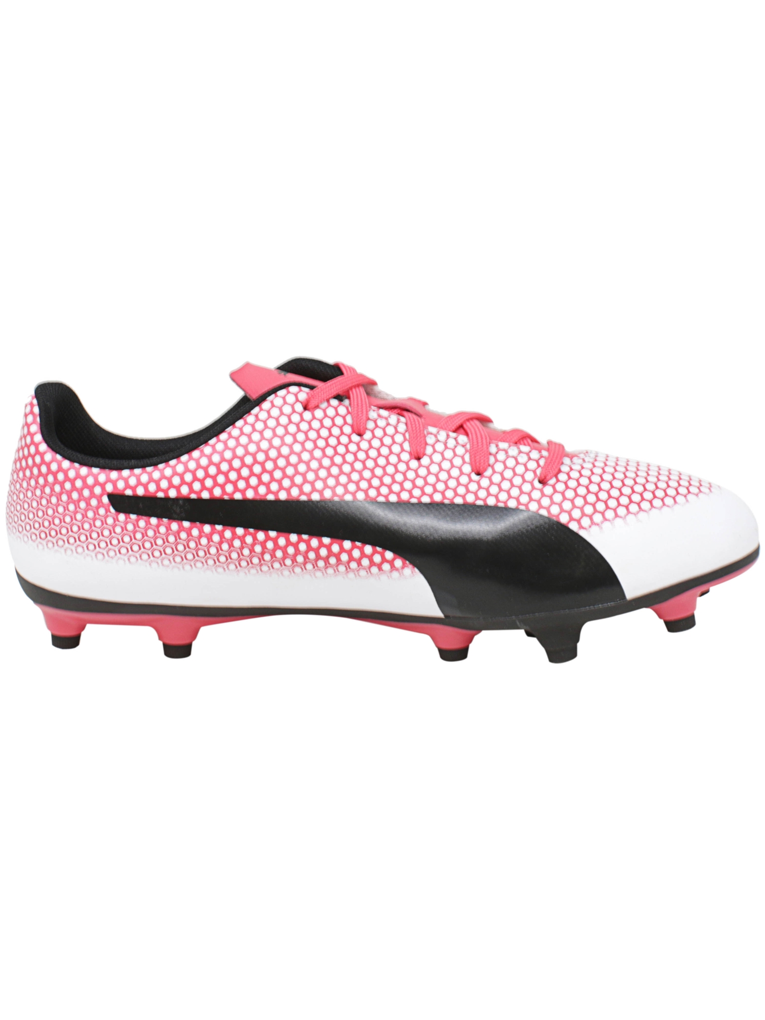 Puma Spirit Fg Jr White / Black Pink 