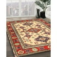 thumbnail image 2 of Ahgly Company Indoor Rectangle Traditional Fire Brick Red Persian Area Rugs, 7' x 10', 2 of 6