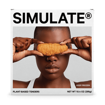 Simulate Plant-Based Meat Chicken Tenders, 17 Pieces, 10.4 oz