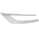 thumbnail image 5 of Car ABS Chrome Front Fog Light Eyebrow Decoration Cover Trim Strip for S90 V90 2017-19 Exterior Accessories, 5 of 5