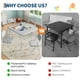 thumbnail image 3 of QinaQin Juego de mesa y sillas plegables para niños, ideal para comedor, guardería, salón de clases o actividades infantiles en casa, 3 of 9