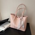 thumbnail image 2 of Bolso de mano femenino de gran capacidad para uso diario, sencillo, combinable con todo, para primavera y verano, 2 of 6
