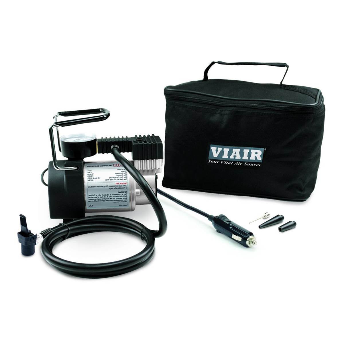 Viair 74P Portable 100 psi 1.27 CFM Compressor Kit For Passenger Car Tires 00074 