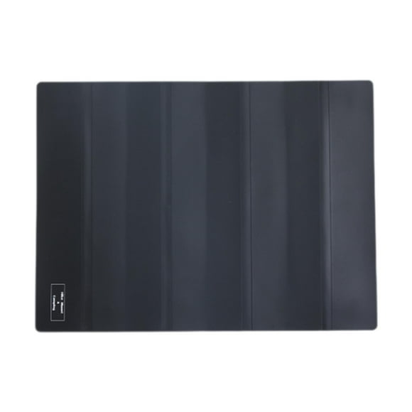 Mantel de silicona plegable Colamx para mesa de camping encimera de barbacoa negro