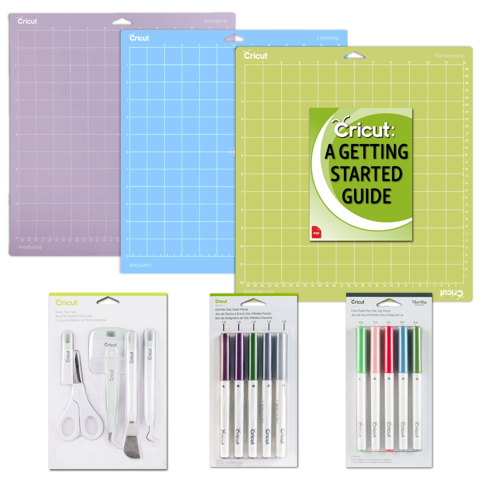43pcs Ultimate Accessories Bundle For Cricut Makers Machine And All Explore  Air, Craft Weeding Tool Set For Vinyl, Cricut Starter Kit For Beginners, P