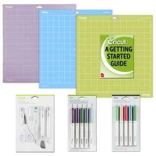 Cricut Tools Bundle Beginner Cricut Guide, Vinyl Pack, Basic Tools and  Cricut Explore Fine Point Pens