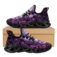 thumbnail image 1 of Zapatillas deportivas con estampado de calavera para mujer, ligeras, cómodas y transpirables, informales, planas y a la moda, para verano, 1 of 6