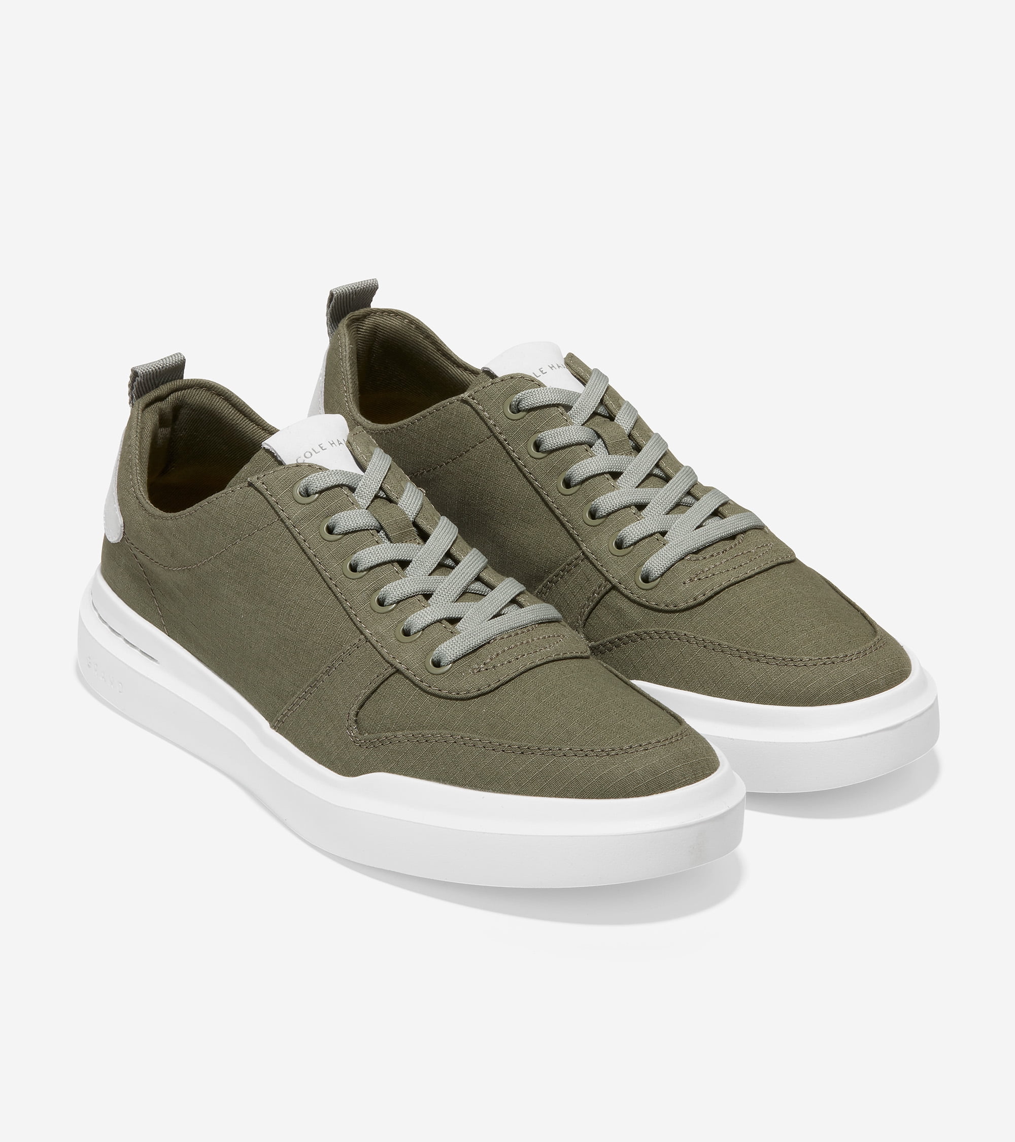 Cole Haan GrandPro Rally Gray Canvas Court Sneakers Men’s Size 9.5 - Brand New Cole Haan GrandPro Rally Canvas Sneaker - Men main image 2
