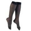 Venosan VL306BL Legline 20-30mmHg Knee High Support Stockings - Size- X-Large, Color- Black