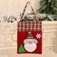thumbnail image 4 of UDIYO Christmas Candy Bag Christmas Candy Gift Bag Goodies Drawstring Pouch Merry Christmas Treat Bag Birthday Party Snack Wrapping Wedding Gift Party Favor, 4 of 7