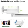 thumbnail image 5 of Overhead Phone Mount Floor Phone Holder Stand, Tripod for Recording Cooking Videos, Bedside Adjustable Arm Reading Stand, 360 °   Rotation Bed Phone Holder, Compatible with iPhone Samsung and More, 5 of 7