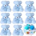 thumbnail image 3 of 12/24 Pcs Mini Plush Bears 4 Inch Small Bear Stuffed Animal Toys Tiny Fuzzy Bear Soft Bear Stuffed Doll for Christmas Birthday, 3 of 5