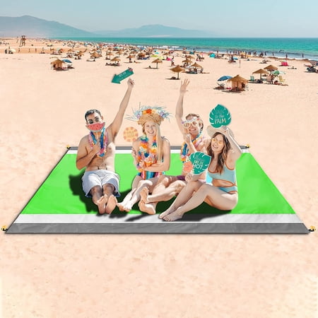 Beach Blanket Beach Mat Outdoor Picnic Blanket Water Proof and Quick Drying Picnic Sheet for Outdoor Travel…