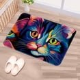 thumbnail image 5 of Cat Non-Slip Polyester Door Rugs, Kitchen Rug, Chair Mat - Machine Washable Area Floor Carpet, 5 of 6