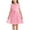 Pink, variant on Actgleam Girls Tutu Dress Short Sleeve Tulle Girl Dresses,White,5-6Y
