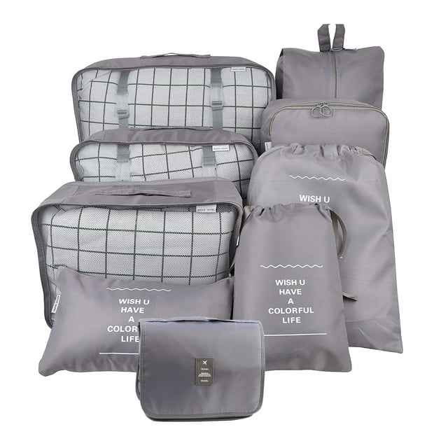 Wmkox8yii Bolsa de almacenamiento Maleta Ropa Zapatos de viaje Ropa interior Bolsa de almacenamiento Organizador Bolsa Conjunto Wmkox8yii shgfkasgfk92