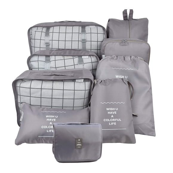 Wmkox8yii Bolsa de almacenamiento Maleta Ropa Zapatos de viaje Ropa interior Bolsa de almacenamiento Organizador Bolsa Conjunto Wmkox8yii shgfkasgfk92