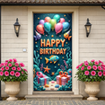 thumbnail image 5 of Colorful Design Birthday Banner Decorative Fish Themed Party Backdrop for Kids Celebration Underwater Decoration Photo Prop, 5 of 7
