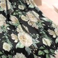 thumbnail image 3 of Pioneer Flower Floral Print Pattern Blanket,Comfortable Soft Lamb Wool Throw Blanket,All Season,Warm Lightweight Blankets for Sofa Bed Couch Living Room Chair,30"x40", 3 of 4