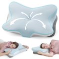 thumbnail image 1 of Almohada cervical SHJADE de espuma viscoelástica ortopédica ajustable, 1 of 6