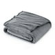 thumbnail image 1 of Manta polar para cama, tamaño doble, gris, 300 g/m², ligera, 1 of 7