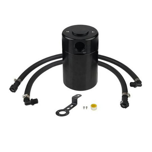 Oil Catch Can Kit Aluminum Alloy Oil Separator Reservoir Tanks Car Modification Accessories