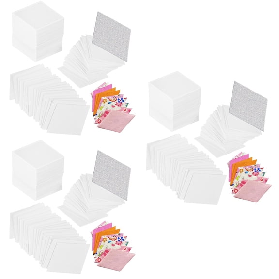 MLINS 900 Pcs  Paper Piecing Paper Quilting Templates Quilting Patchwork Sewing Pattern Paper For Beginners