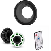 Kicker 48KMXL65 6.5" 4-Ohm RGB-LED KMXL Horn-Loaded Marine Coaxial Speakers, Pair w/ LED Remote ( Includes Powersports Grilles )