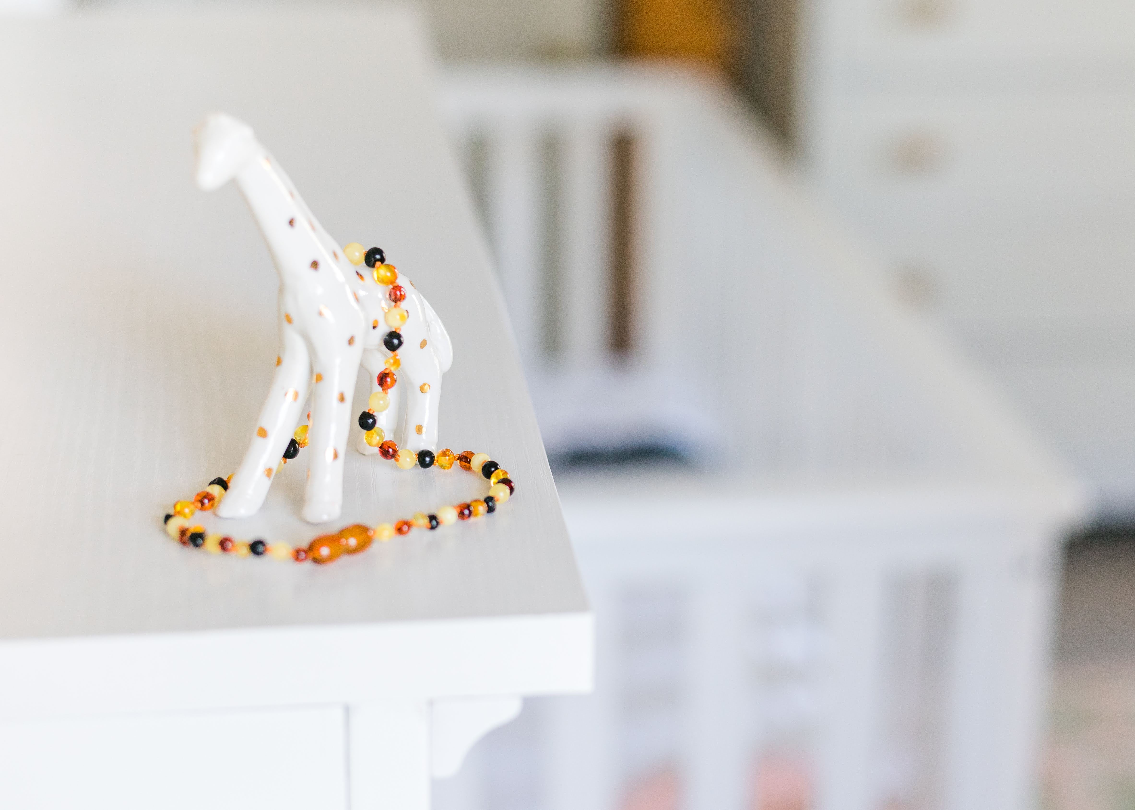 amber touch teething necklace