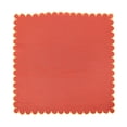 thumbnail image 3 of FINGERCRAFT Cloth Napkins, Everyday Use Scallop Design, Natural Cotton Napkin Set of 6, 20x20 inch Rust/Gold, 3 of 6
