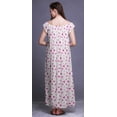 thumbnail image 4 of Bimba Chemise de Nuit Imprimée pour Femmes Vêtements de Nuit Robe d'Infirmière en Rayonne, 4 of 4