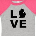 thumbnail image 4 of Inktastic Love Michigan Boys or Girls Baby Bodysuit, 4 of 5