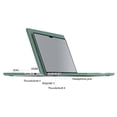 thumbnail image 2 of IBENZER Compatible with MacBook Pro 14 Inch Case 2025 2024 M4 A3112 A3185 A3401 M3 A2918 A2992 M2 A2779 M1 A2442 Pro Max (2025-2021), HardShell Case & KeyboardCover for Mac Pro 14, Midnight Green, 2 of 7