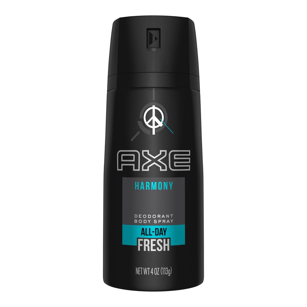 Axe Harmony Body Spray for Men, 4 Oz