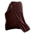 thumbnail image 1 of Remote Heated Blanket Designer Blankets Sewer Blanket of Blanket Lady Blanket Heated Shawl Pad USB Heated Shawl Heated Blanket Flannel Blanket With 3 Heat Setting For Car, 1 of 3