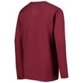 thumbnail image 3 of Youth Burgundy Washington Commanders Primary Team Logo Long Sleeve T-Shirt, 3 of 3