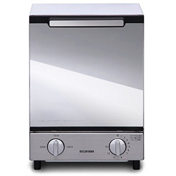 iris ohyama mirror oven toaster (vertical type) mot012
