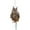 Grey, variant on Reflective Hanging Owl Bird Scarer, Double-Sided Printed Garden Decoration to Keep Birds Away from Plants and Trees