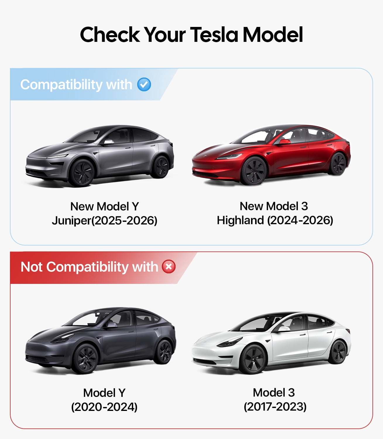 Wigoo Center Console Lid Cover for Tesla Model Y Juniper 2025-2026 & Model 3 Highland 2024-2026 (Standard, Premium & Performance), [Soft Support] Nappa Leather Armrest Protector Cover, Black